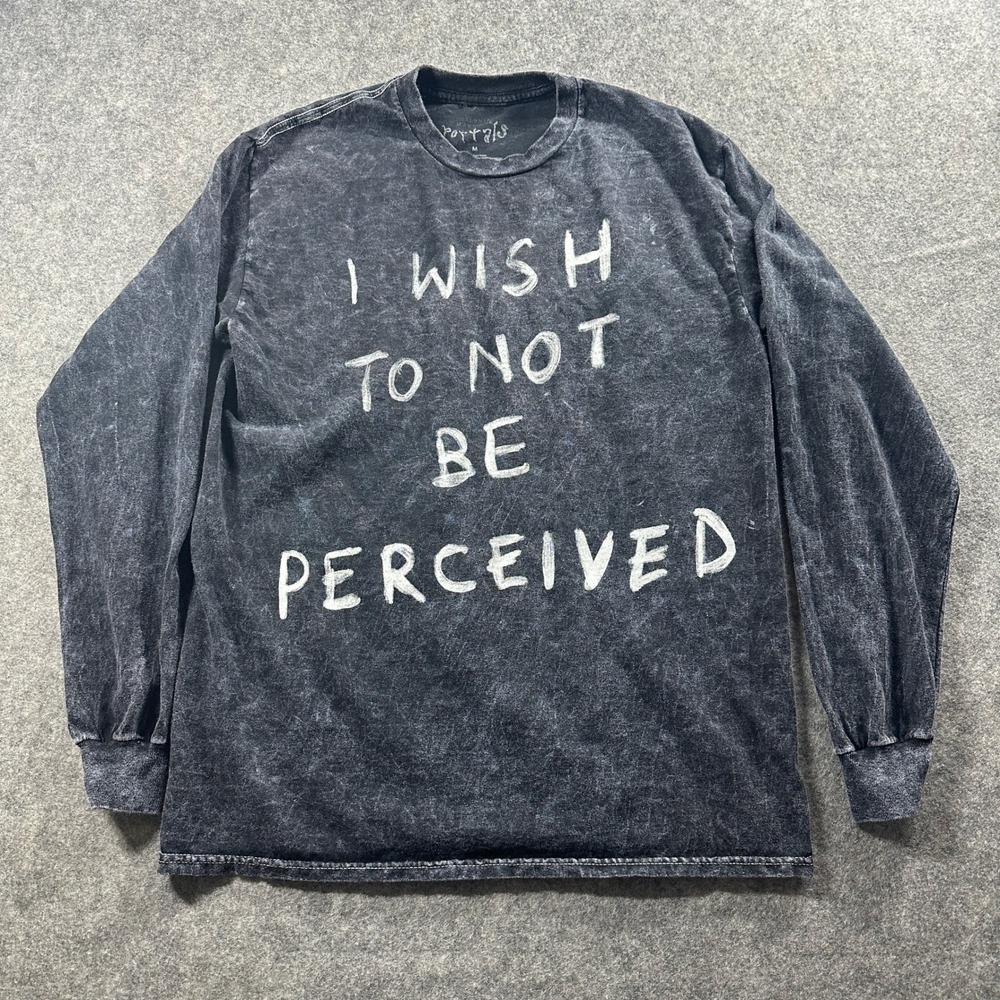 Melanie Martinez Portals Long Sleeve Shirt M Black I Wish To Not Be Perceived